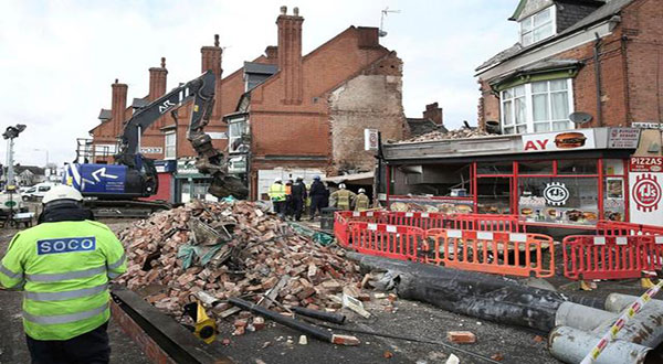 Leicester Explosion: Three Suspects Arrested after Five Killed in Blast Leicester Explosion: Three Suspects Arrested after Five Killed in Blast